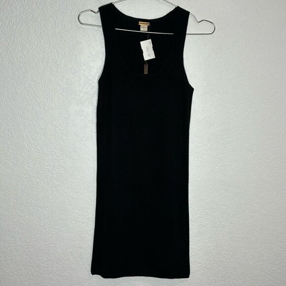 NWT Zoe Couture Silk Cashmere Ribbed Tunic Tank Top Dress Medium - Picture 2 of 9